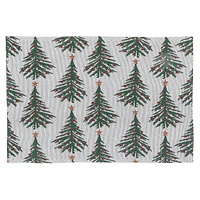 Set De Table Tapisserie Arbre 13 X 18 - Ensemble De 12