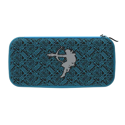 PDP Étui de voyage GLOW: Sheikah Shoot - Nintendo Switch, Nintendo Switch Lite, & Nintendo Switch - OLED Model PDP Travel Case GLW Sheikah