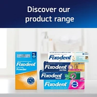 Poudre adhésive pour prothèses Fixodent Tenue extra ferme 77 g