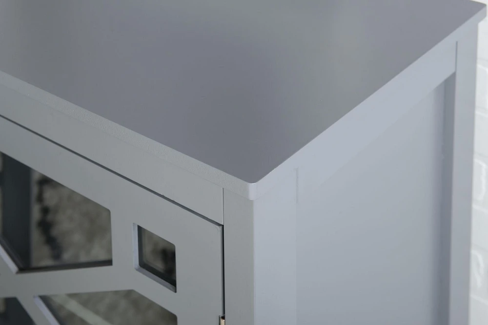 Grande armoire Ronan, gris