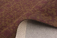 ECARPETGALLERY 4'7" x 6'8" Transitional Collage Handmade Area Rug for Living Room, Dining Room and Bedroom in Brown