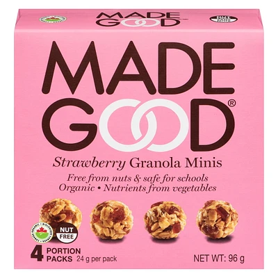 Made Good Organic Strawberry Granola Minis