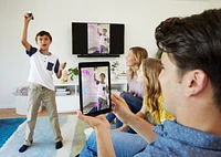 Pictionary Air Drawing Family Game - English Version, Links to smart devices