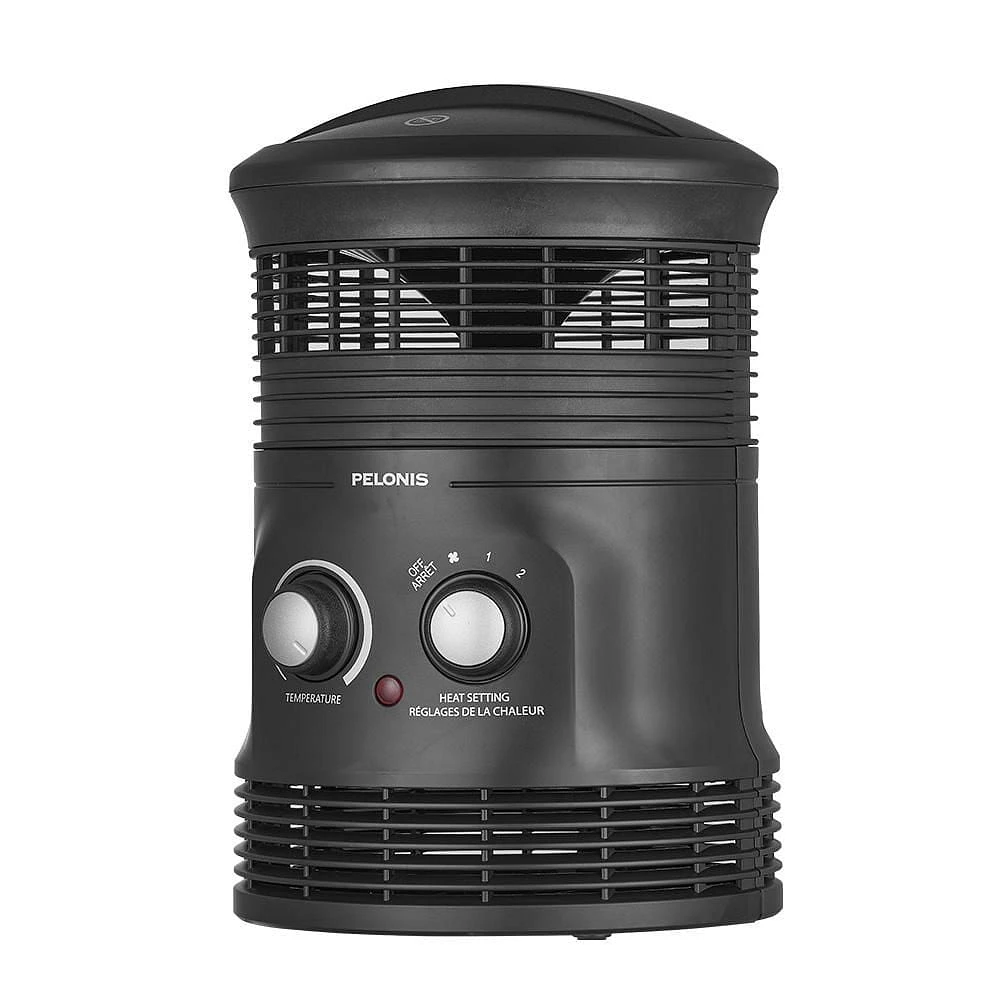 Pelonis 1500W 360 Degree Surround Fan Heater