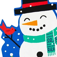 Connections from Hallmark Boxed Christmas Cards (Die-Cut Snowman), 16 ct.