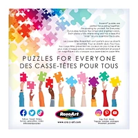 RoseArt - Colorluxe 500 pièces - Oiseaux tournesols - Puzzle emboîtable pour adulte