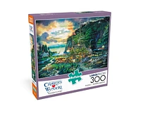 Buffalo Games Le puzzle Charles Wysocki Moonlight & Roses en 300 pièces