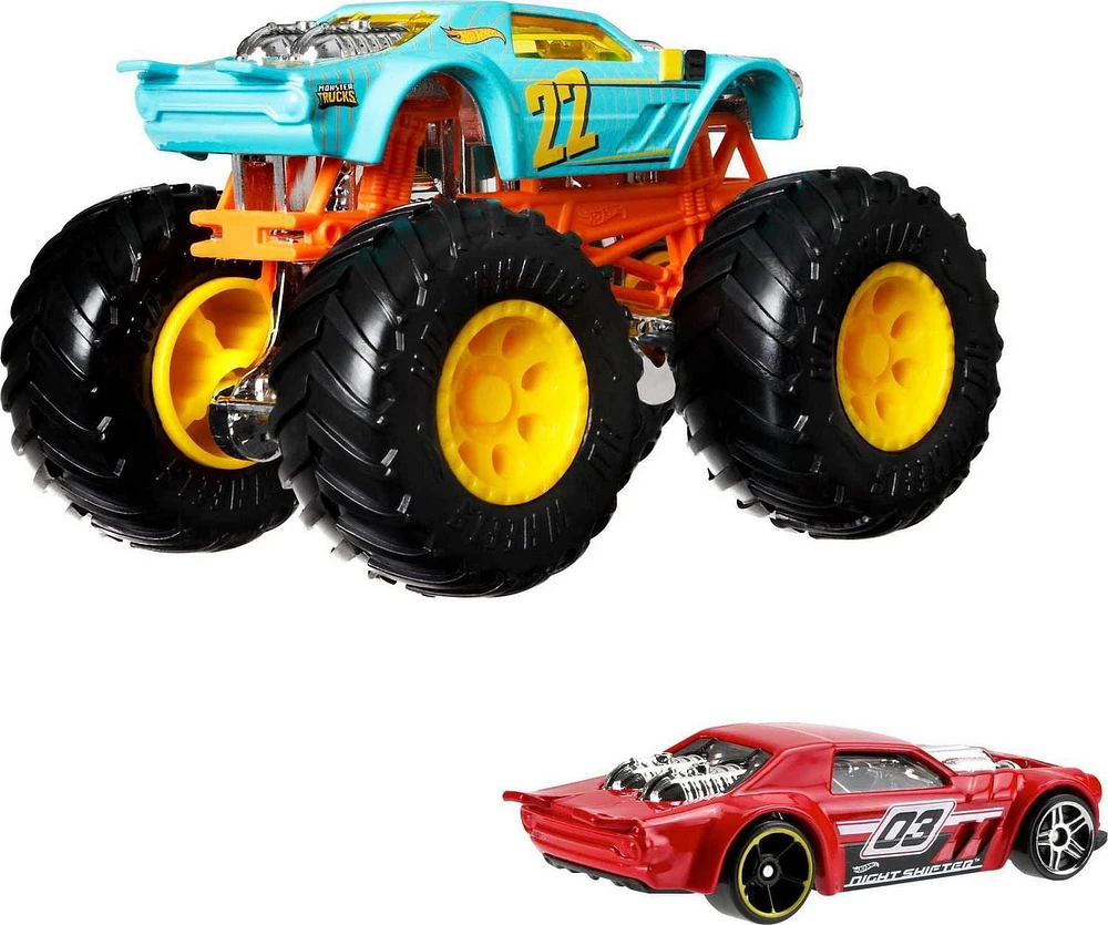 Hot Wheels Monster Truck 1:64 Night Shifter Vehicle