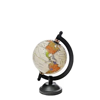 4" Decorative Ivory Globe With Stand