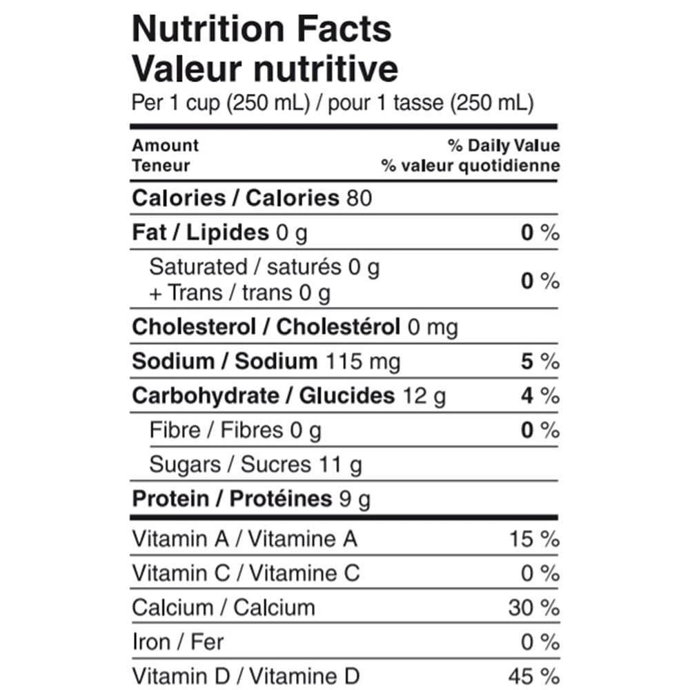 Central Dairies Skim 0% Milk, 1 L