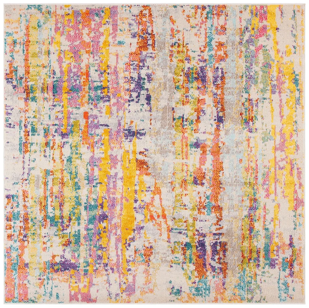 SAFAVIEH Madison Marais Distressed Abstract Area Rug