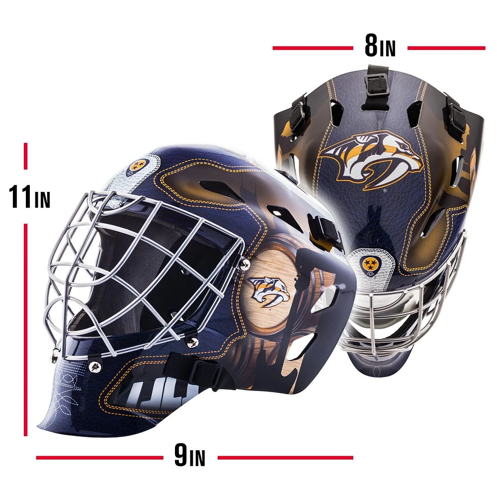 Franklin Sports GFM 1500 NHL Predators Goalie Face Mask