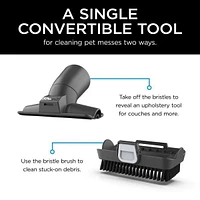 Aspirateur vertical Rotator Lift-Away ADV DuoClean PowerFins de Shark avec brosse rotative autonettoyante, LA500C, Gris