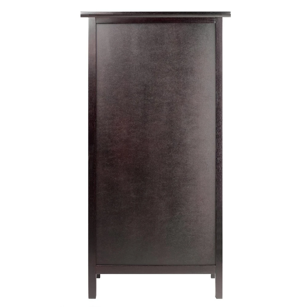 Winsome Alta Wine Cabinet in Espresso Finish - 92119