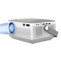 RCA Bluetooth Home Theater Projector 720P with Carrying Handle and Built-In Rechargeable Battery, RCA HOME PROJECTOR BT 720p