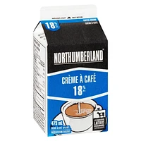 Northumberland 18% Coffee Cream, 473 mL