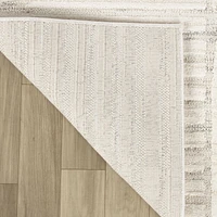 Rug Branch Astra Modern Indoor Area Rug, Cream Beige, Geometric - Living Room, Bedroom, Dining Room
