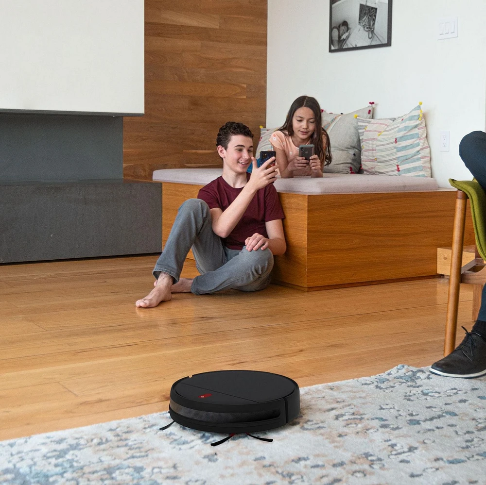 bObsweep Charlotte Aspirateur Robot et Vadrouille, Charbon