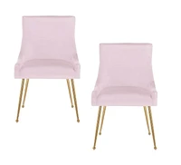 Plata Import Chaise Heye II Rose Set 2