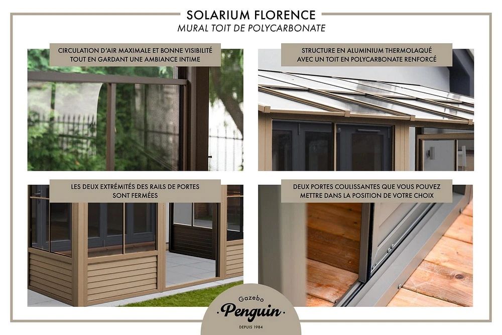 Florence Add-A-Room 8 Ft. x 16 Ft. in Sand