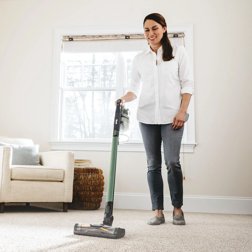 Shark IZ140C, Shark Rocket Pro Cordless Stick Vacuum, Green, 181W, Self Cleaning Brushroll