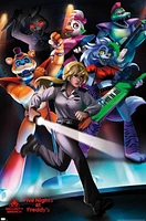 Five Nights at Freddy's: Security Breach - Group Wall Poster, 14.725" x 22.375"