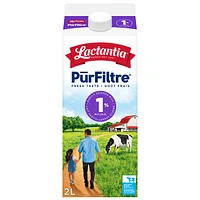 Lactantia PurFiltre Milk 1% Partly Skimmed, 2 L