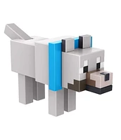 Minecraft Figurine articulée Loup, 8,26 cm, pièce Crée-un-portail