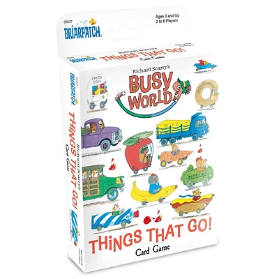 Jeu de cartes Richard Scarry Things That Go