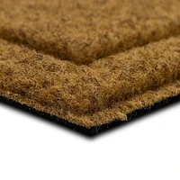 Tapis d’entrée Chalet et citrouilles en fibre de coco synthétique de Mohawk Home, orange, 46 cm x 76 cm (18 po x 30 po)