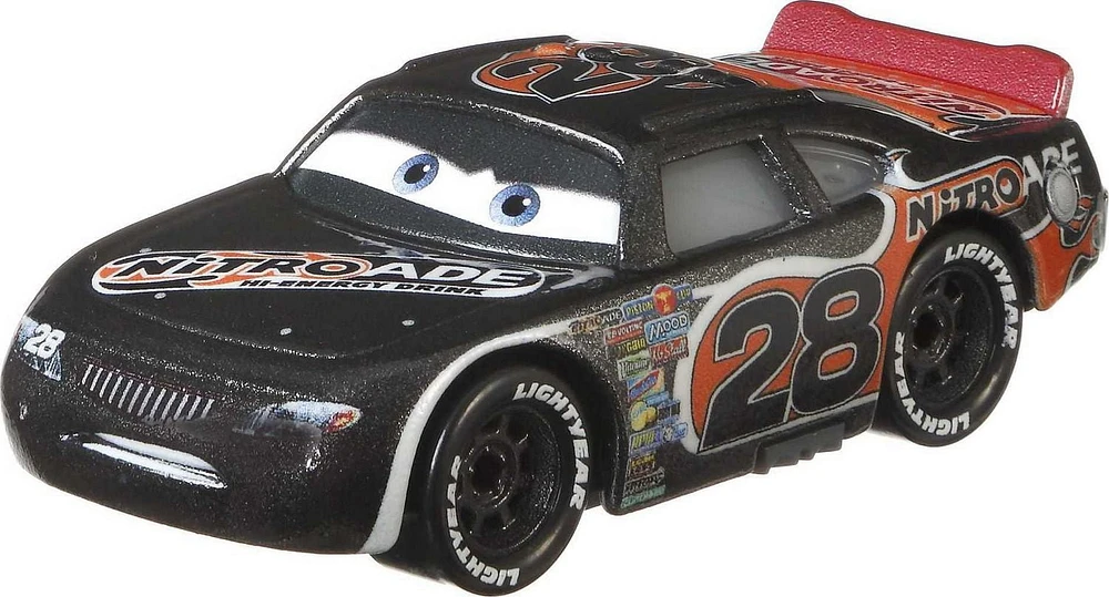 Véhicule à l'échelle 1:55 Alan "Aiken" Axler du film Cars 3 de Disney•Pixar
