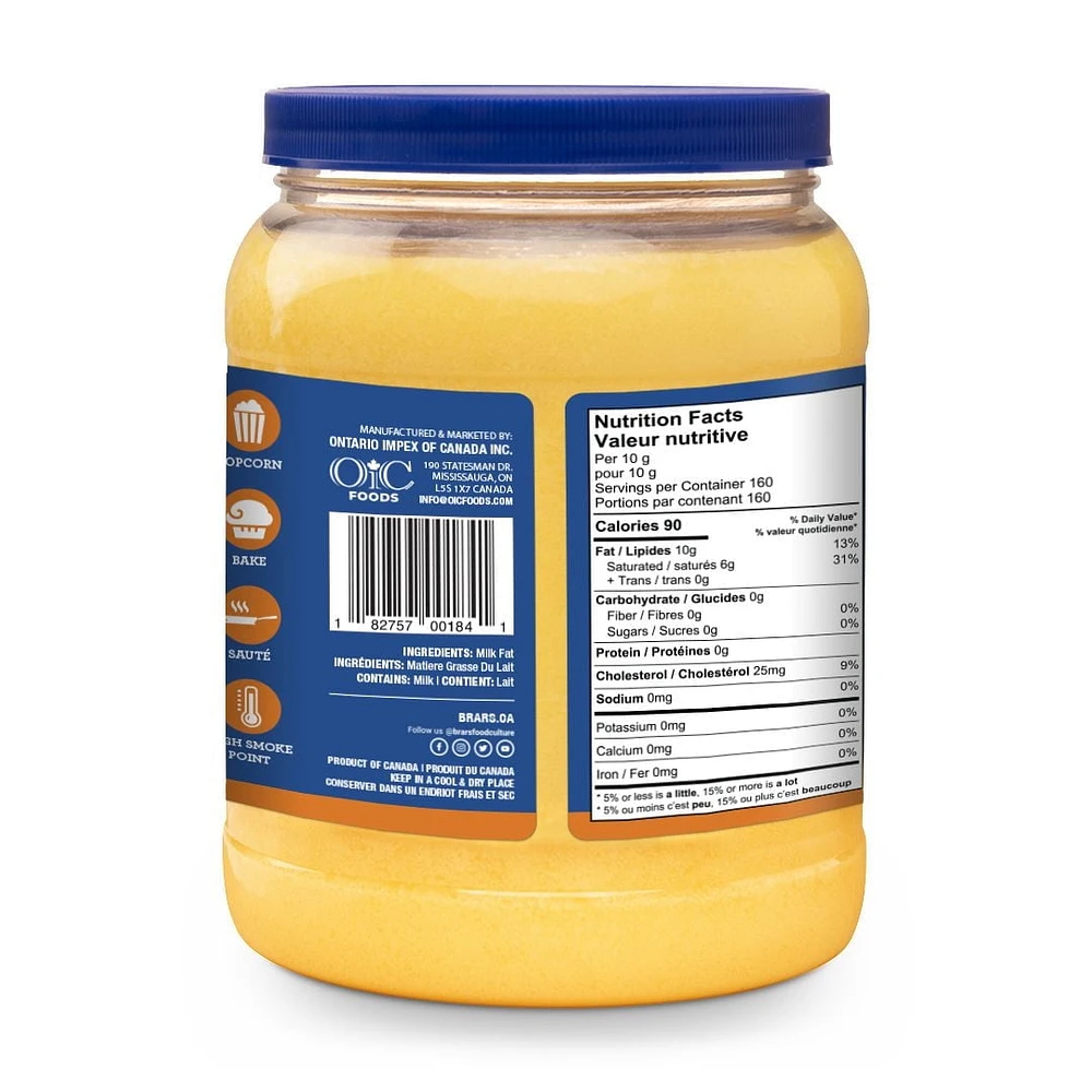 BRAR'S PURE DESI GHEE, 1600gm