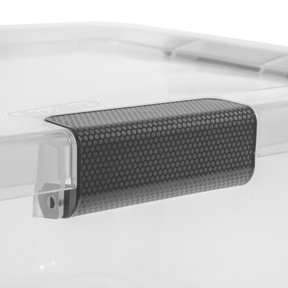 Sterilite Boîte de Rangement avec Couvercle à Charnière 56.8L 58L