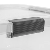 Sterilite Boîte de Rangement avec Couvercle à Charnière 56.8L 58L