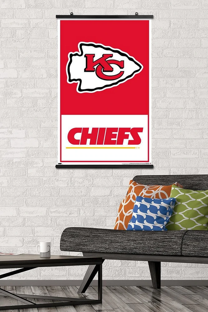 NFL Kansas City Chiefs - Logo 21 Wall Poster, 22.375" x 34"