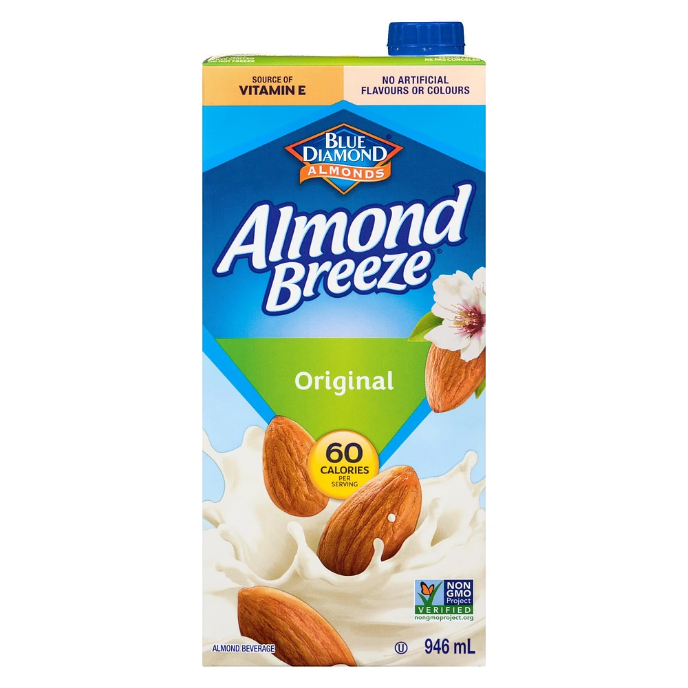 Blue Diamond Almond Breeze Original, 946 ML