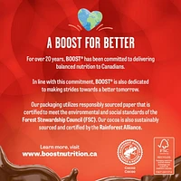 BOOST Original Meal Replacement Drink – Chocolate, 6 x 237 ml, 6 x 237 ML
