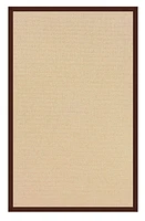 Athena Tapis Naturel & Marron 8 Pieds9 Pouces x 12 Pieds
