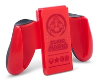 PowerA Joy-Con Comfort Grip for Nintendo Switch - Super Mario Red, Nintendo Switch