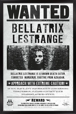 The Wizarding World: Harry Potter - Bellatrix Wanted Poster Wall Poster