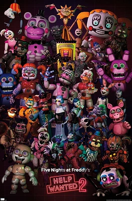 Five Nights at Freddy's: Help Wanted 2 - Group Wall Poster, 22.375" x 34"