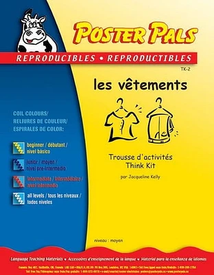 The Fsl Classroom Les Vêtements French Reproducible Teaching Activities
