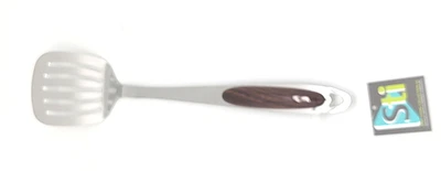 Sunwealth Spatule 201 Acier inoxydable avec poignée antidérapante 3 po x 15 po