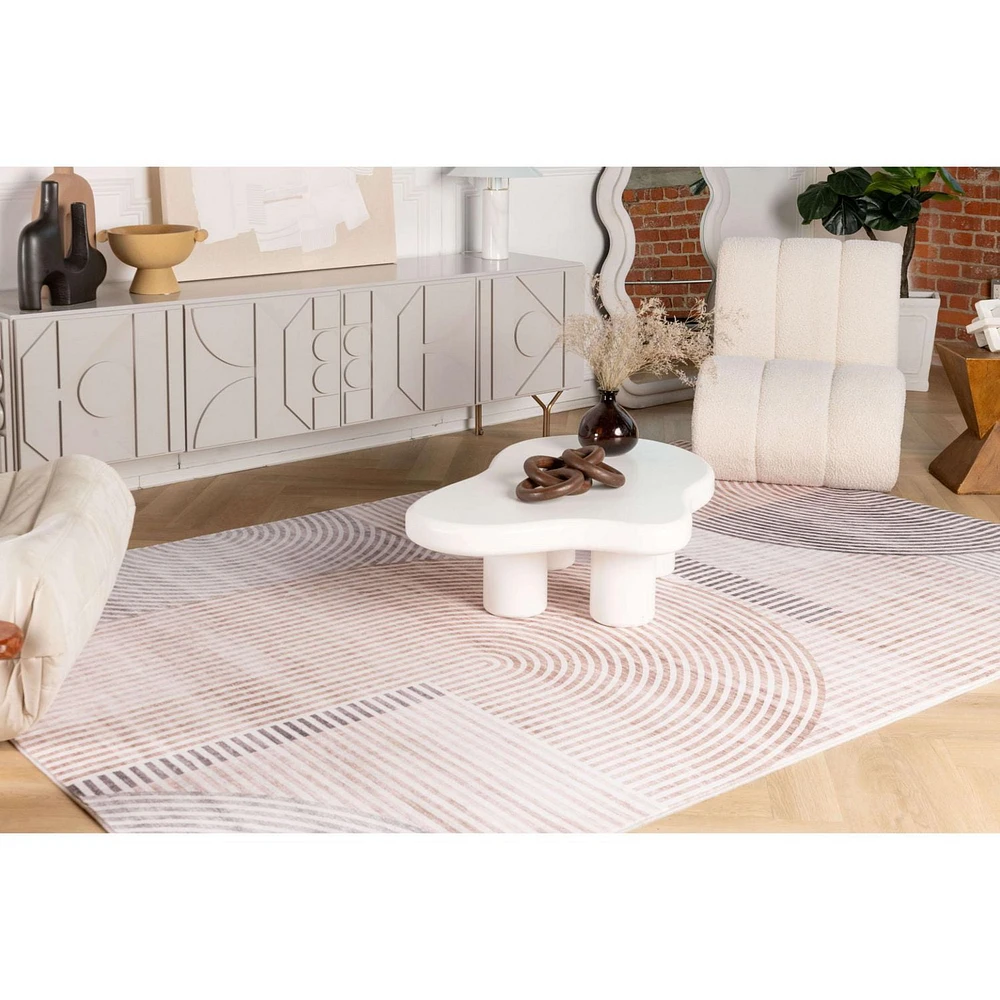 Rug Branch Minimalist Abstract Indoor Area Rug