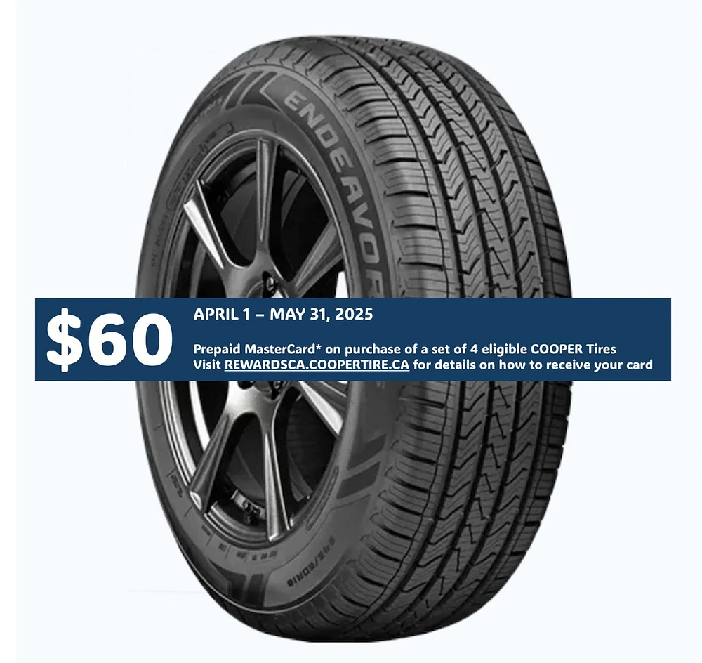 Cooper Endeavor Plus 275/60R20 115H BSW