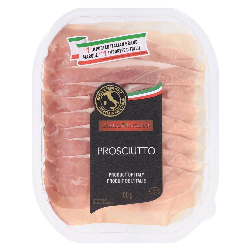 Marcangelo Prosciutto, sliced, imported from Italy