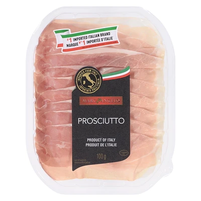 Marcangelo Prosciutto, sliced, imported from Italy