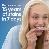 Crest 3D Whitestrips Glamorous White At-home Teeth Whitening Kit, 8 Levels Whiter, 14 Treatments