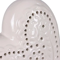 Valentine's Day 4.5“LED Ceramic Heart Table Decor