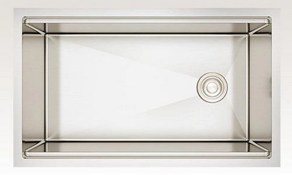 American Imaginations 36-in. W CSA Approved Stainless Steel Kitchen Sink With 1 Bowl And 16 Gauge AI-29287